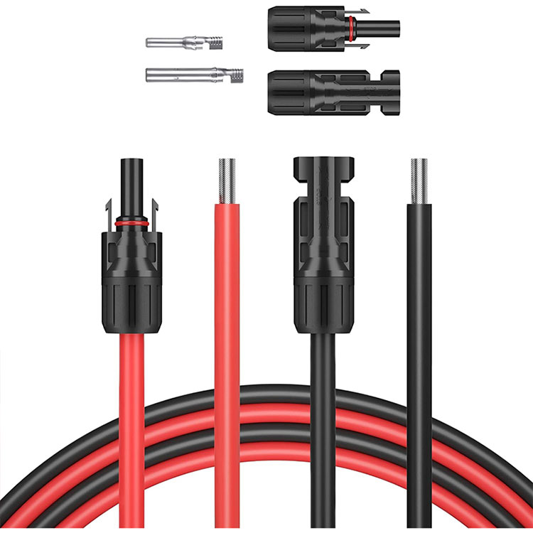 Kabel Extension Solar Short 10 Gauge Tahan Getaran